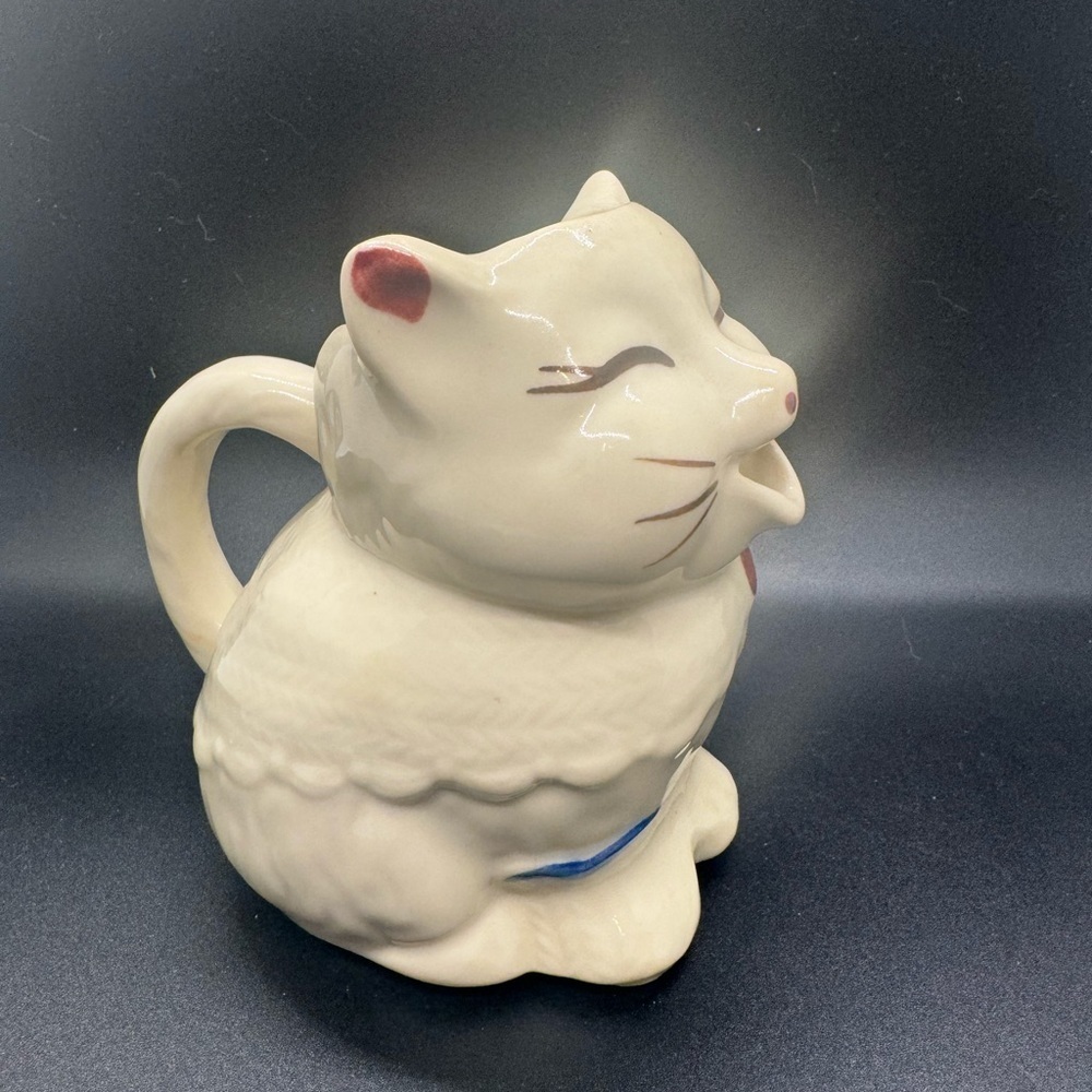 Vintage Puss N Boots Cat Creamer Pitcher